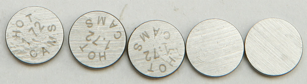 Hot Cams Valve Shims 8.90x1.72mm 5/pk - Street Collection