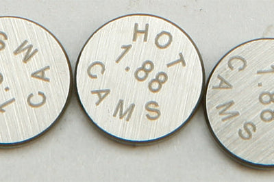 Hot Cams Valve Shims 8.90x1.88mm 5/pk - Street Collection