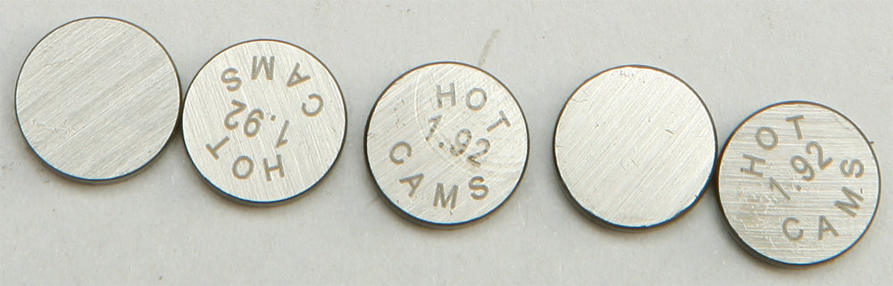 Hot Cams Valve Shims 8.90x1.92mm 5/pk - Street Collection