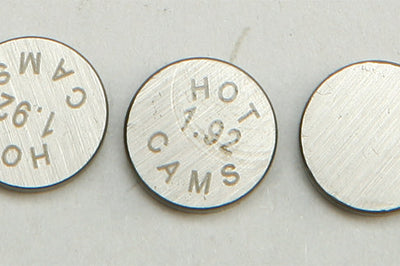 Hot Cams Valve Shims 8.90x1.92mm 5/pk - Street Collection