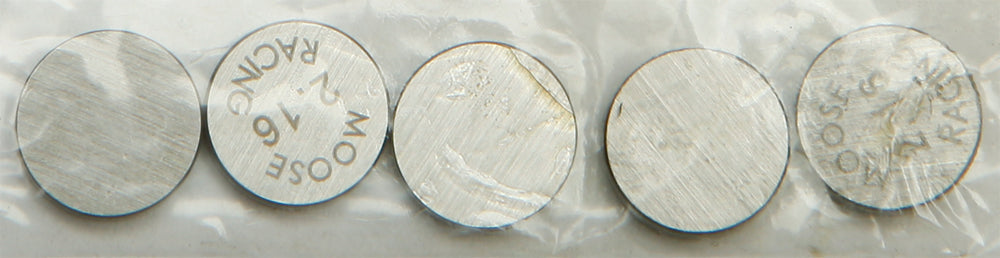 Hot Cams Valve Shims 8.90x2.16mm 5/pk - Street Collection