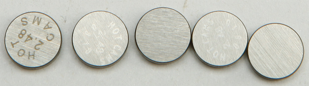 Hot Cams Valve Shims 8.90x2.48mm 5/pk - Street Collection