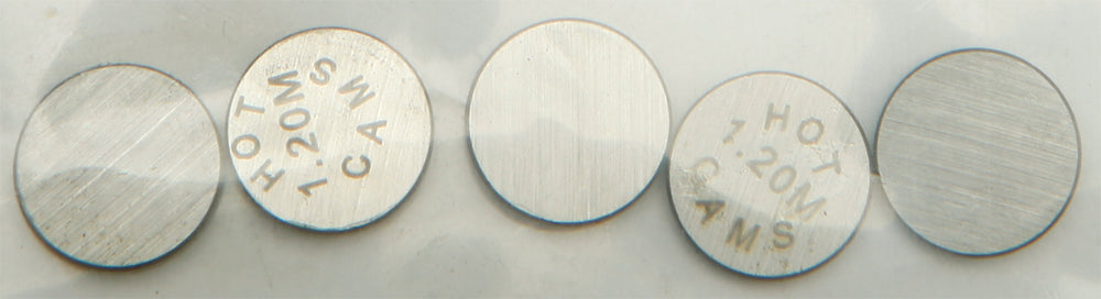 Hot Cams Valve Shims 9.48x1.20mm 5/pk - Street Collection