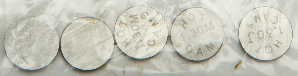 Hot Cams Valve Shims 9.48x1.30mm 5/pk - Street Collection