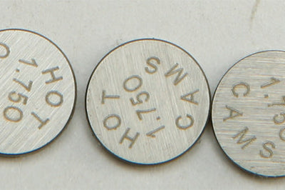 Hot Cams Valve Shims 9.48x1.75mm 5/pk - Street Collection