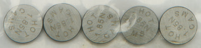 Hot Cams Valve Shims 9.48x1.85mm 5/pk - Street Collection