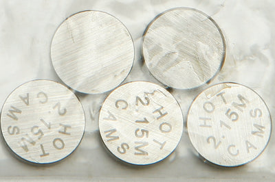 Hot Cams Valve Shims 9.48x2.15mm 5/pk - Street Collection