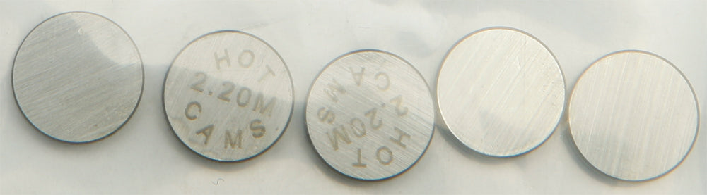 Hot Cams Valve Shims 9.48x2.20mm 5/pk - Street Collection