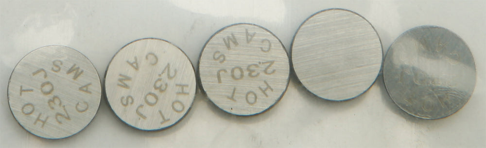 Hot Cams Valve Shims 9.48x2.30mm 5/pk - Street Collection