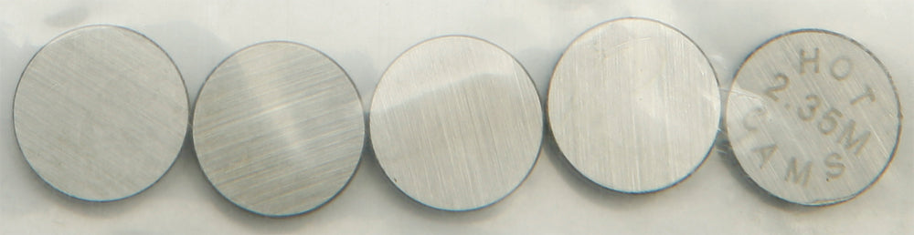 Hot Cams Valve Shims 9.48x2.35mm 5/pk - Street Collection