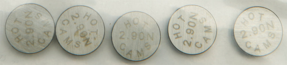 Hot Cams Valve Shims 9.48x2.90mm 5/pk - Street Collection