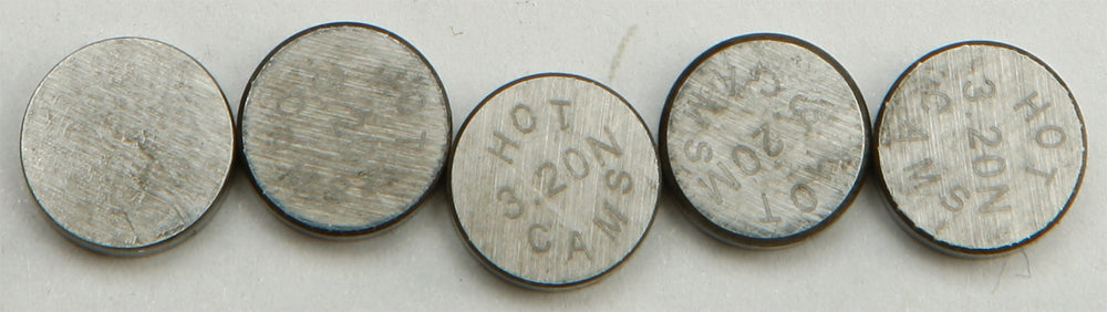 Hot Cams Valve Shims 9.48x3.20mm 5/pk - Street Collection