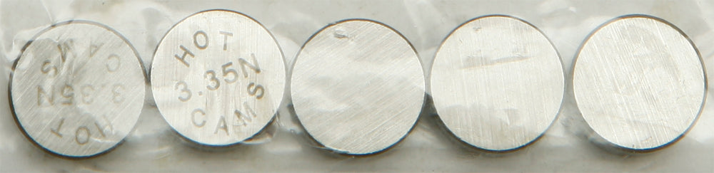 Hot Cams Valve Shims 9.48x3.35mm 5/pk - Street Collection
