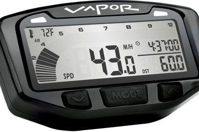 Trail Tech Vapor Computer Kit Speed / Tach / Temp - Silver - Snowmobile Collection