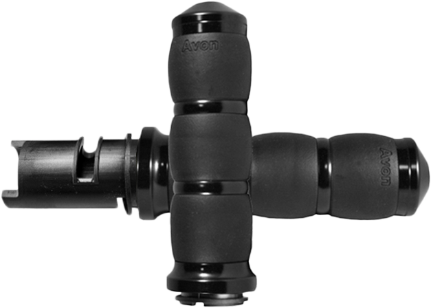 AVON Velvet Air Black Twist Grip