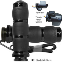 Avon Velvet Air Fbw Heated Grips 15-up Fltr Chrome - Black - Harddrive Products