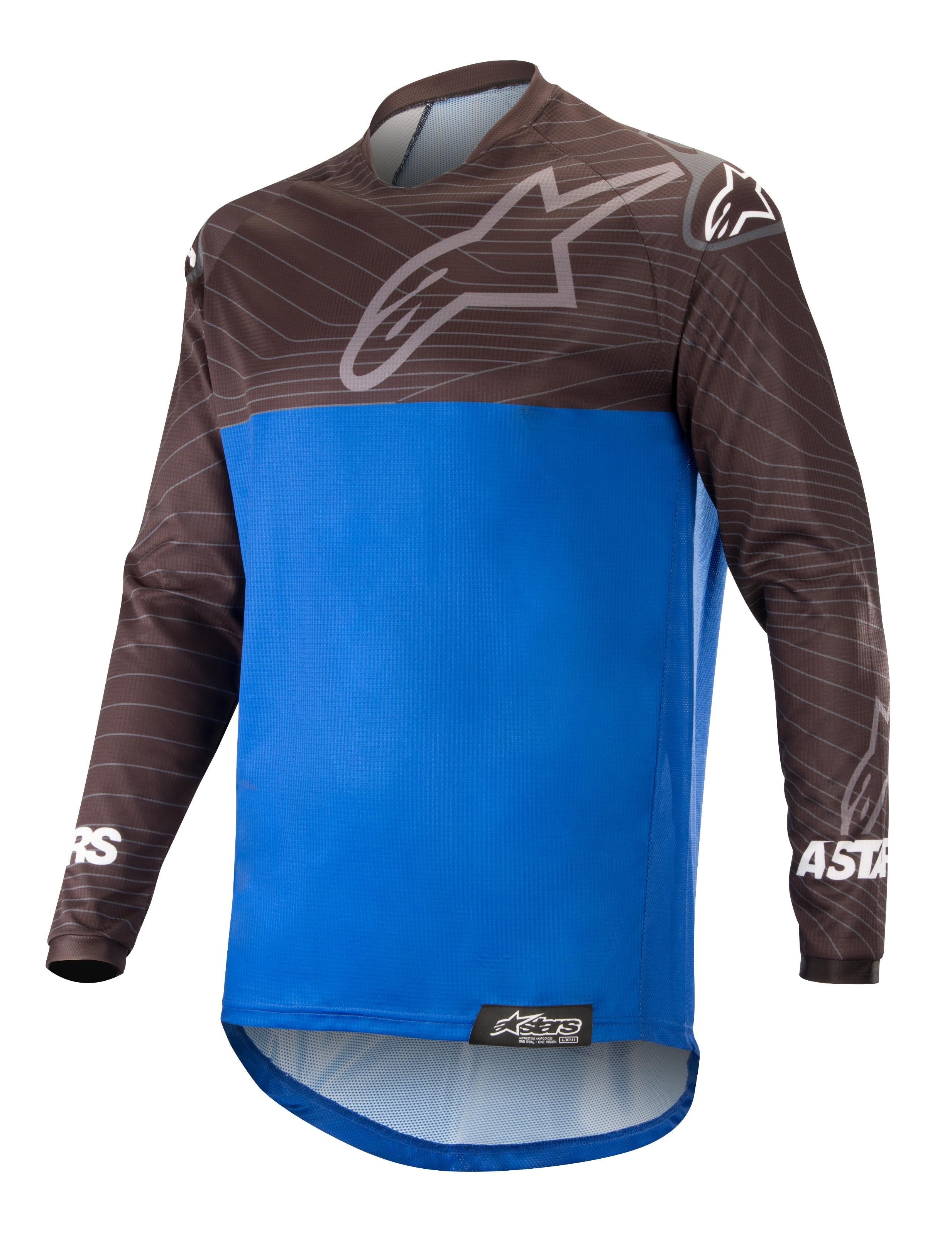 Alpinestars Venture R Jersey Grey Camo/ Red Fluo Xl - Black/Blue / Medium - Apparel Collection