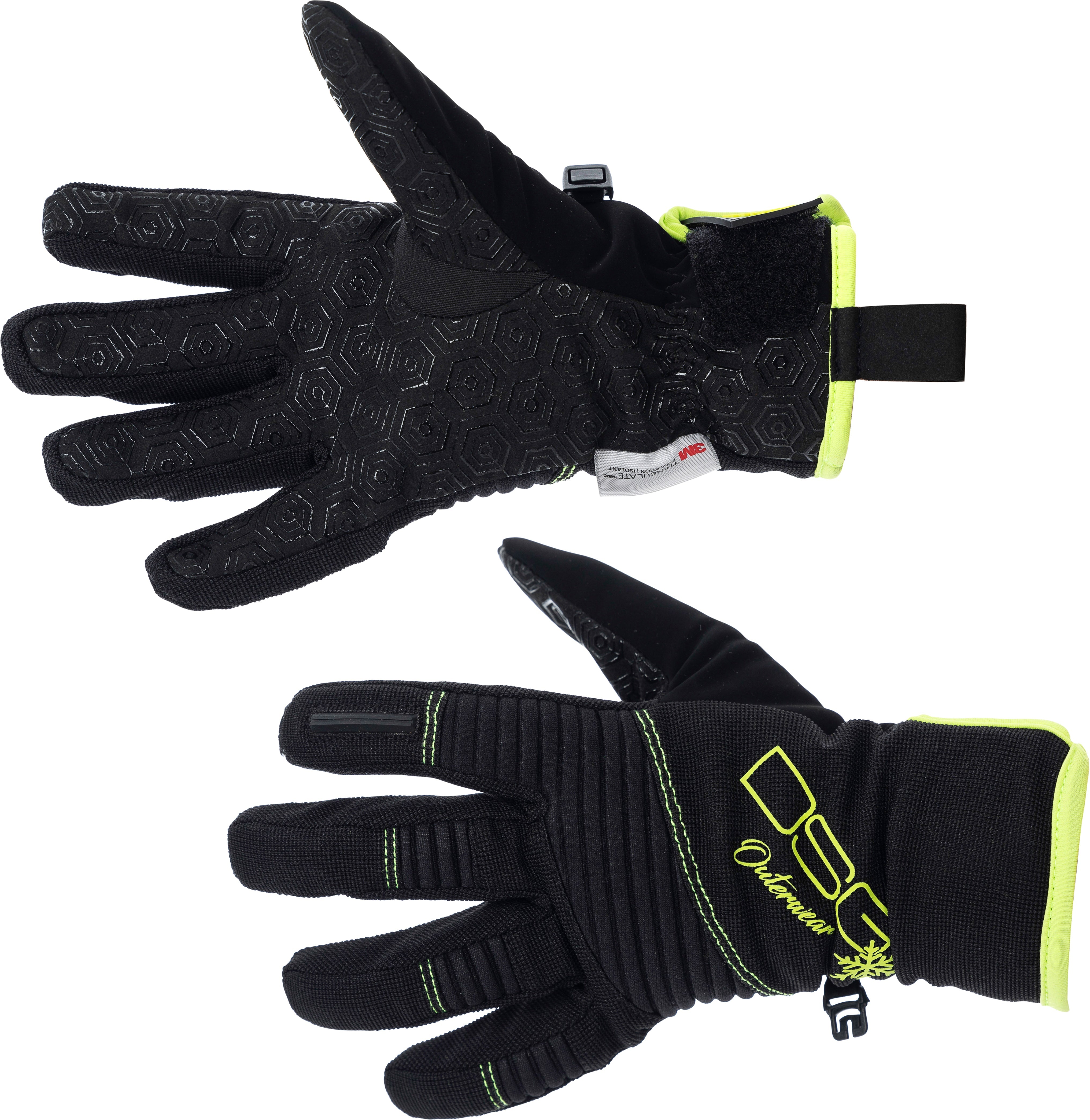DSG Versa Style Glove Neon Lemon Sm - Gloves