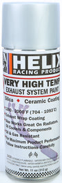 Helix Very High Temp Exhaust System Paint Flat Aluminum 11oz - Tires & Wheels
