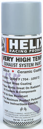 Helix Very High Temp Exhaust System Paint Grey Primer 11oz - Tires & Wheels