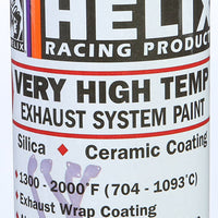 Helix Very High Temp Exhaust System Paint Satin Clean 11oz - Tires & Wheels