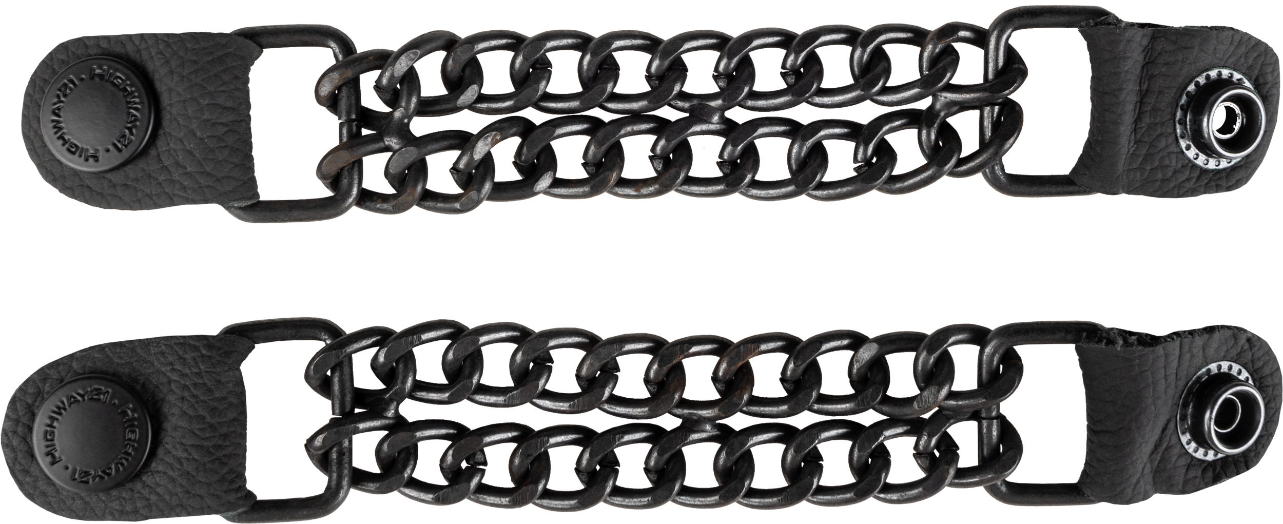 Highway 21 Vest Extender 2/pk Nickel - Matte Black - Harddrive Products