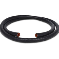 Vibrant 1/4in (6mm) I.D. x 20 ft. Silicon Heater Hose reinforced - Black - Fabrication