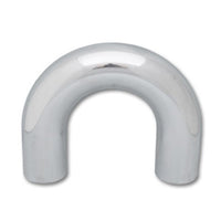 Vibrant 1.5in O.D. Universal Aluminum Tubing (180 degree Bend) - Polished - Fabrication