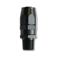 Vibrant -10AN Male NPT Straight Hose End Fitting - 1/2 - Fabrication