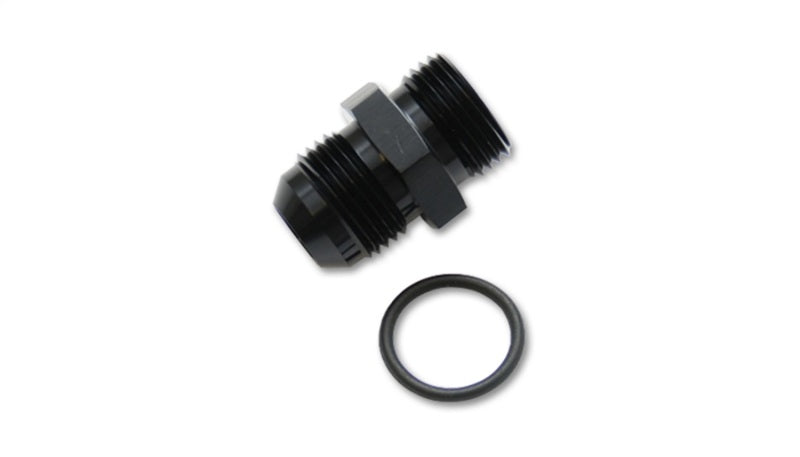 Vibrant -12AN Flare to AN Straight Thread (1-5/16-12) w/ O-Ring Adapter Fitting - Fabrication