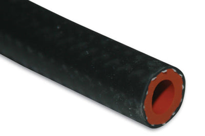 Vibrant 1in (25mm) I.D. x 5 ft. Silicon Heater Hose reinforced - Black - Fabrication