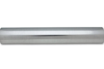 Vibrant 1in O.D. Universal Aluminum Tubing (18in Long Straight Pipe) - Polished - Fabrication