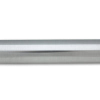 Vibrant 2.5in O.D. Universal Aluminum Tubing (18in long Straight Pipe) - Polished - Fabrication