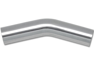 Vibrant 2.5in O.D. Universal Aluminum Tubing (30 degree Bend) - Polished - Fabrication