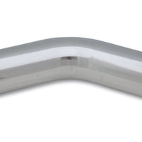 Vibrant 2.5in O.D. Universal Aluminum Tubing (45 degree bend) - Polished - Fabrication
