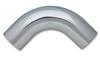 Vibrant 2.5in O.D. Universal Aluminum Tubing (90 degree bend) - Polished - Fabrication