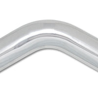 Vibrant 2in O.D. Universal Aluminum Tubing (60 degree Bend) - Polished - Fabrication