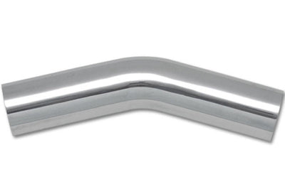 Vibrant 3.5in O.D. Universal Aluminum Tubing (30 degree Bend) - Polished - Fabrication