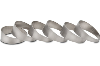 Vibrant 4.0in O.D. Titanium Pie Cuts - Bag of 6 - Fabrication