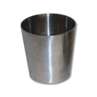 Vibrant 4.0in x 2.0in 304 Stainless Steel Straight Reducer - Fabrication