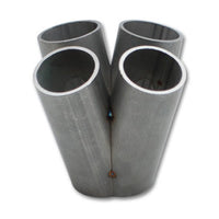 Vibrant 4 into 1 SS Turbo Mani Collector for GT28/30/35 in Flange 48mm Pipe OD 4.5in tall 58mm - Fabrication