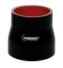 Vibrant 4 Ply Reducer Coupling 5in x 6in 3.5in long - Black - Air Intake Systems
