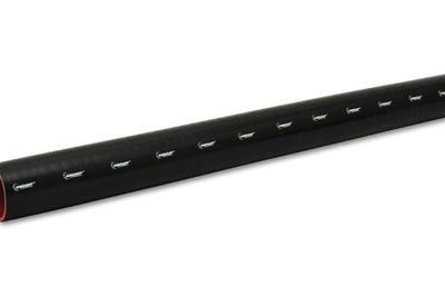 Vibrant 4 Ply Reinforced Silicone Straight Hose Coupling - 2.5in I.D. x 36in long (BLACK) - Air Intake Systems