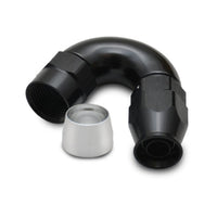 Vibrant -4AN 150 Degree Hose End Fitting for PTFE Lined - Fabrication