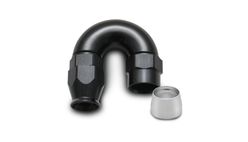 Vibrant -4AN 180 Degree Hose End Fitting for PTFE Lined - Fabrication