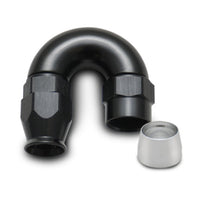 Vibrant -4AN 180 Degree Hose End Fitting for PTFE Lined - Fabrication