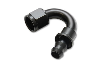 Vibrant -4AN Push-On 150 Degree Hose End Fitting - Fabrication
