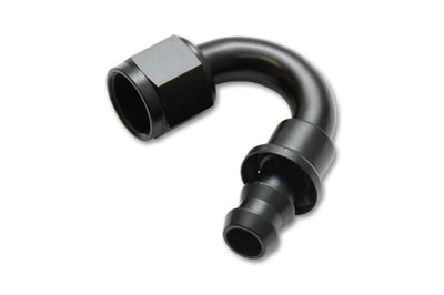 Vibrant -4AN Push-On 150 Degree Hose End Fitting - Fabrication