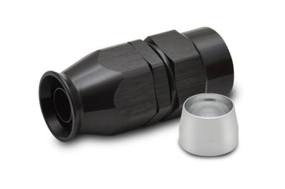 Vibrant -4AN Straight Hose End Fitting for PTFE Lined - Fabrication