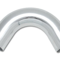 Vibrant 4in O.D. Universal Aluminum Tubing (120 degree Bend) - Polished - Fabrication